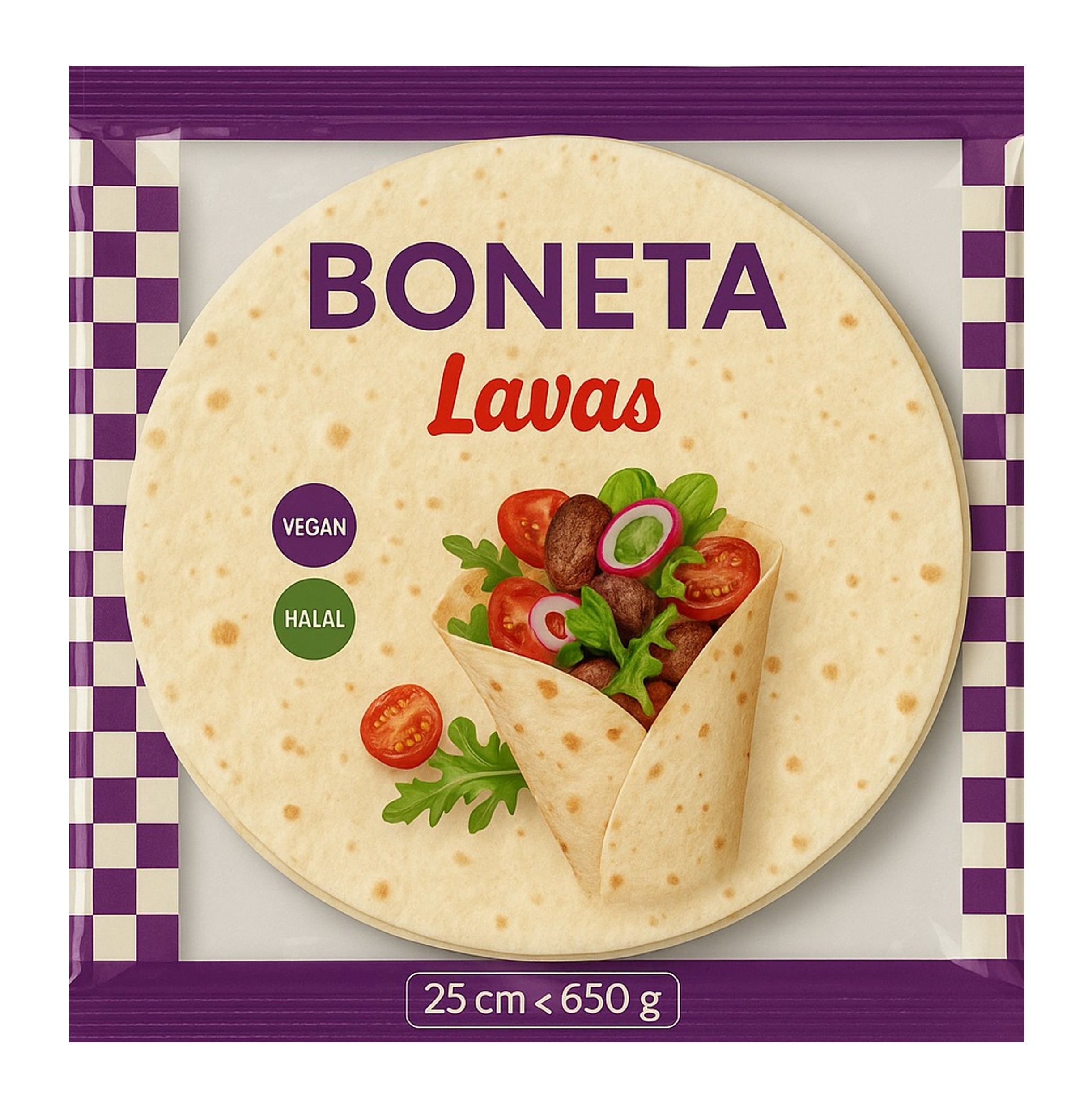 Boneta Tortilja ZIP 10kom